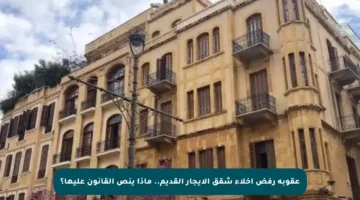 عقوبة رفض إخلاء شقق الإيجار القديم.. ماذا ينص القانون عليها؟